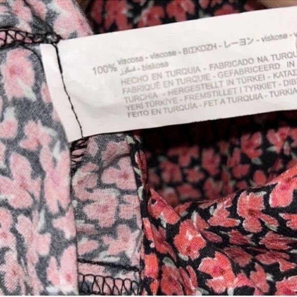 Zara Floral Print Long sleeve Oversized Mini
Dress(Size XS) - Picture 10 of 10